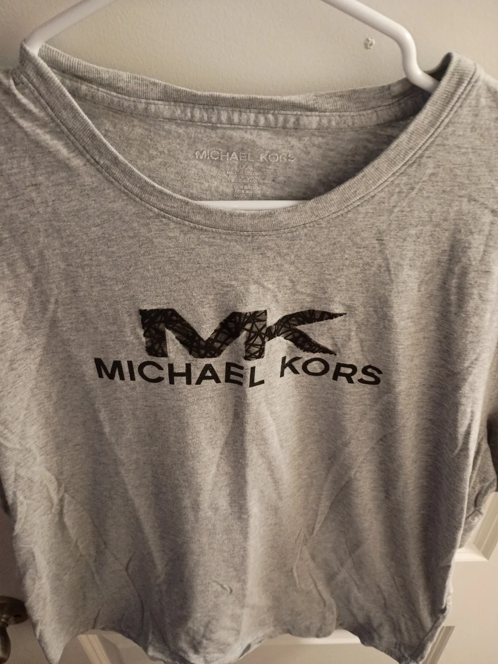 Michael Kors Gray Logo Tee